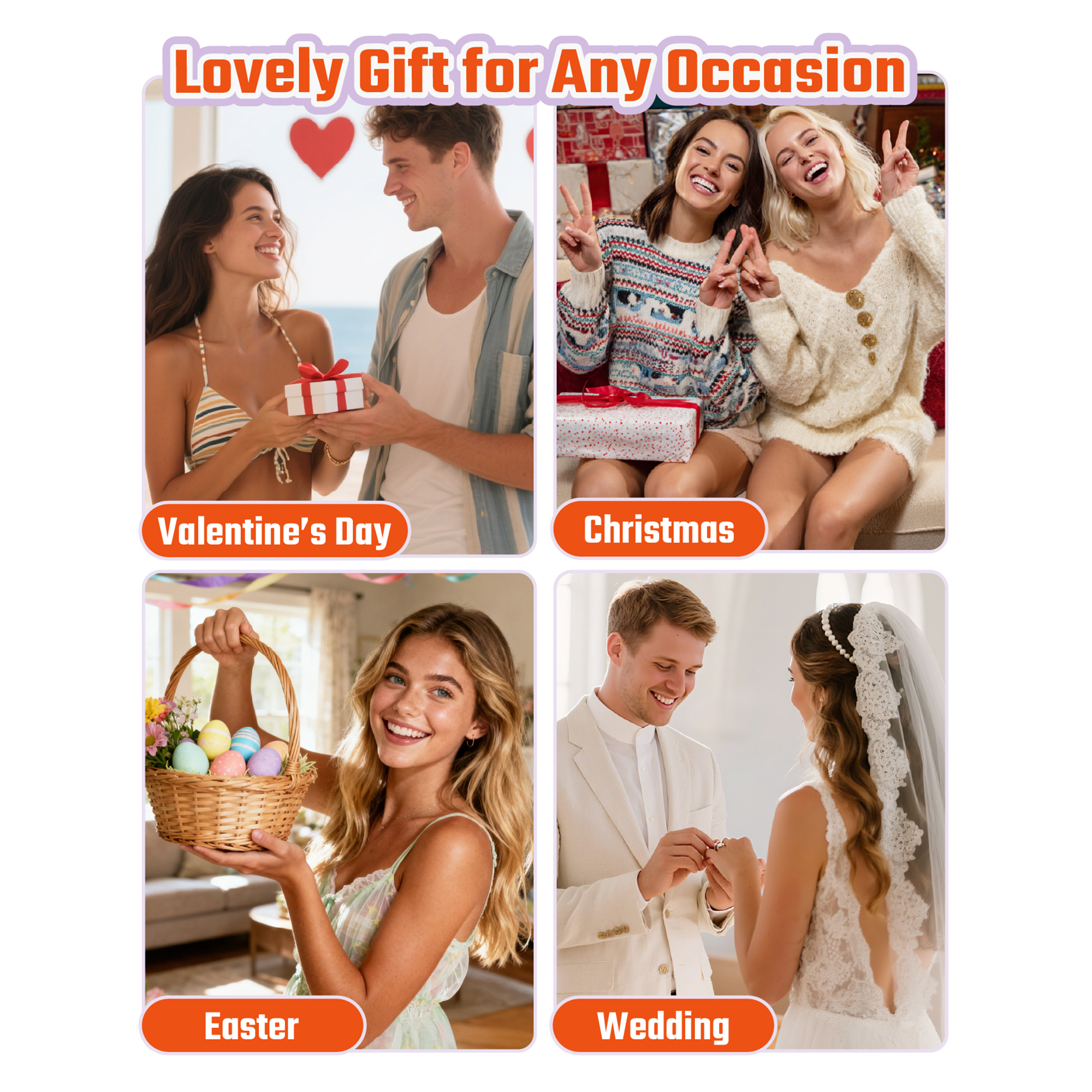 Dainty Cubic Zirconia Cross Stud Earrings, Lovely Gift for Any Occasion