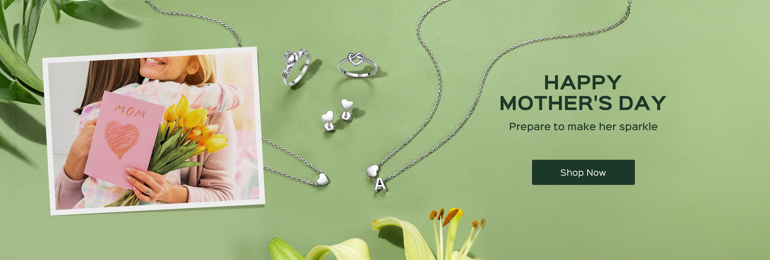 Happy Mother's Day-homepage banner of chicsilver.com(for pc)