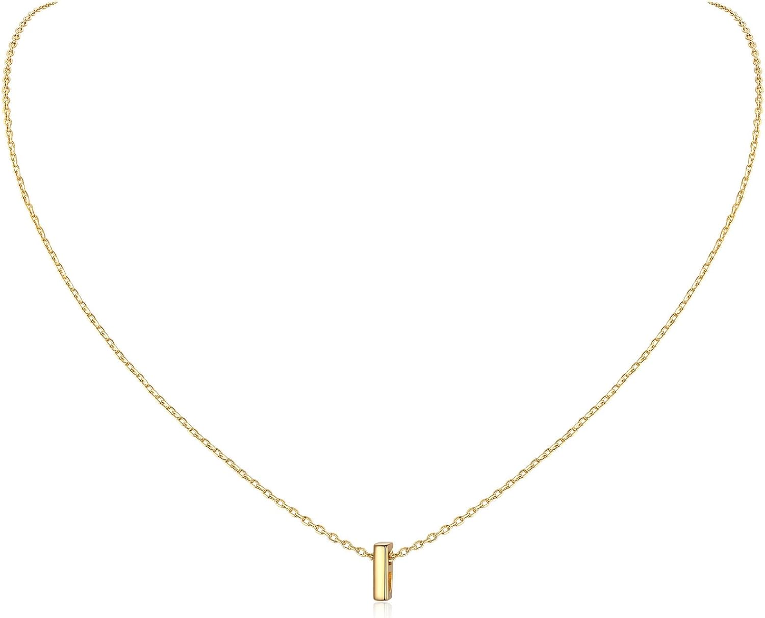 Initial Dainty Necklace for women, silver jewelry, A to Z  jewelry, gift idea