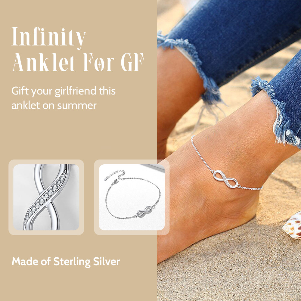 Infinity Anklet Women