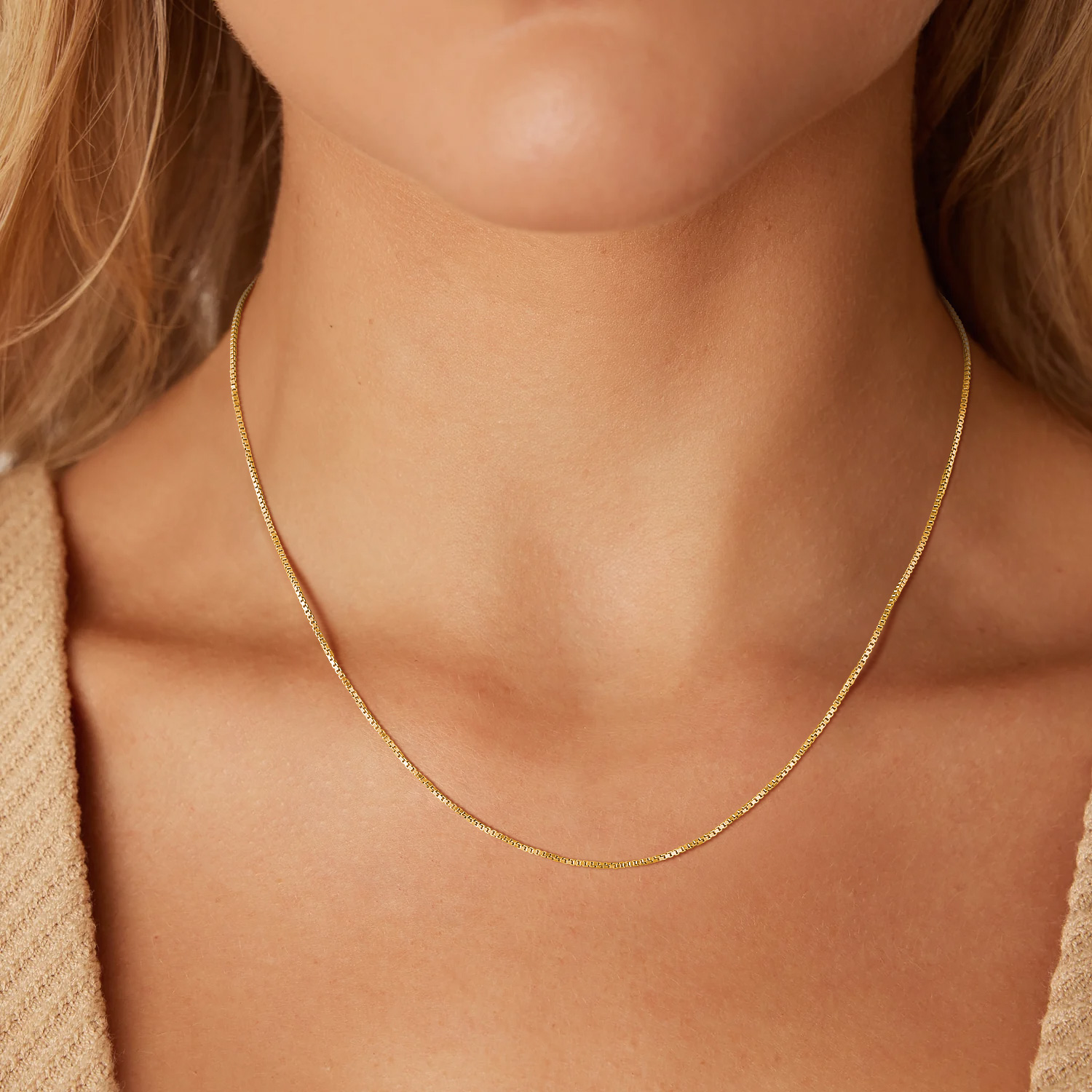 Thin Silver Cable Chain Necklace for Women, Ladies, Men, Mother, Father, Friends, girlfriend, boyfriend, teenager, husband