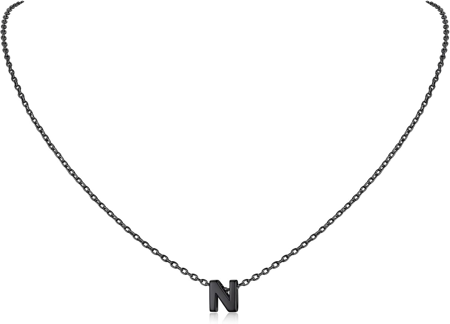 Initial Dainty Necklace for women, silver jewelry, A to Z  jewelry, gift idea
