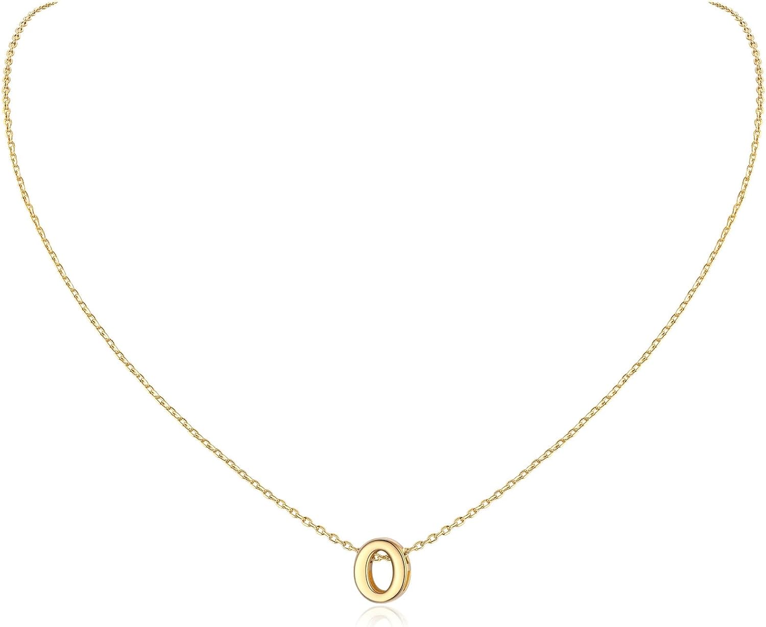 Initial Dainty Necklace for women, silver jewelry, A to Z  jewelry, gift idea