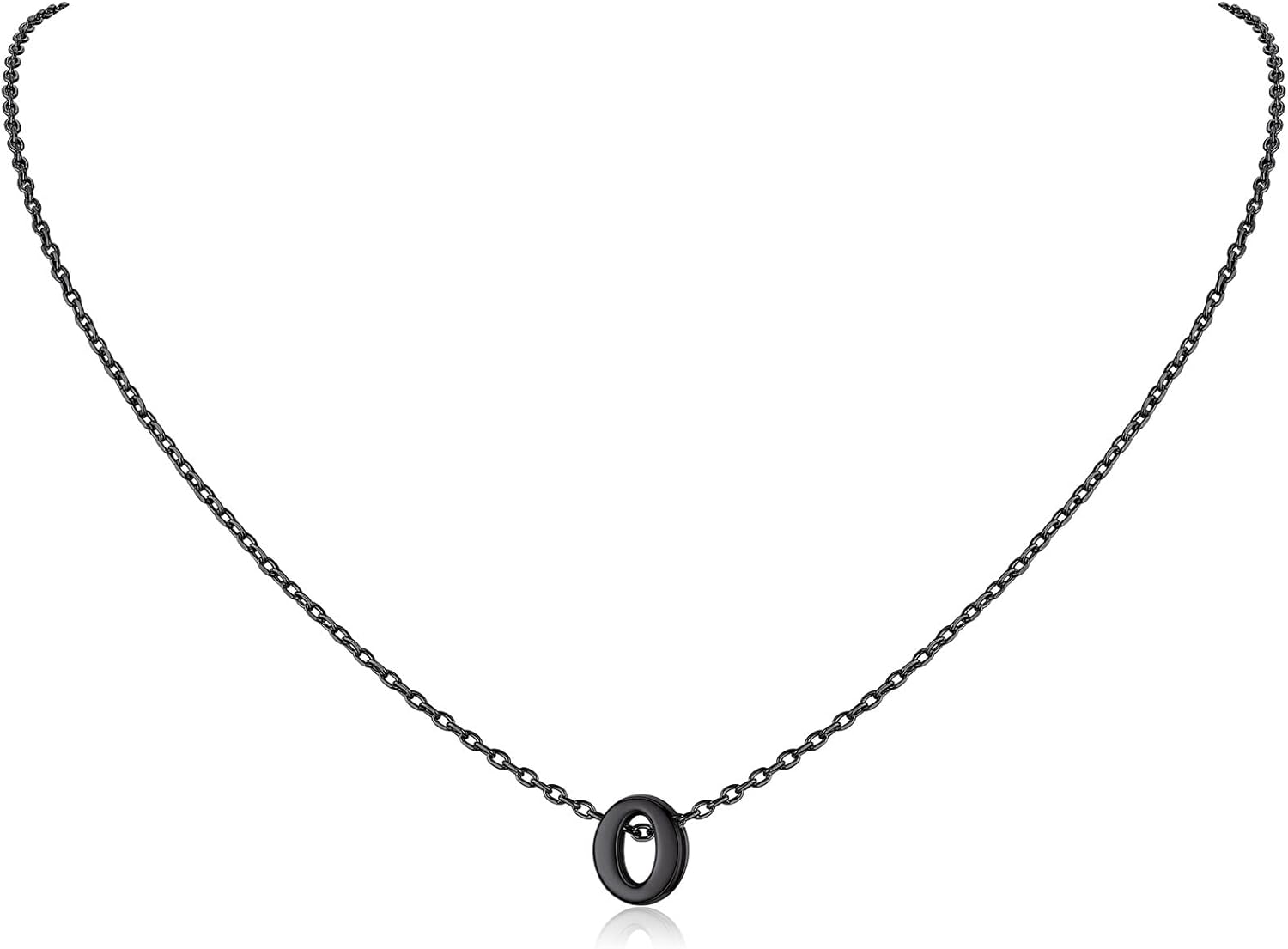 Initial Dainty Necklace for women, silver jewelry, A to Z  jewelry, gift idea