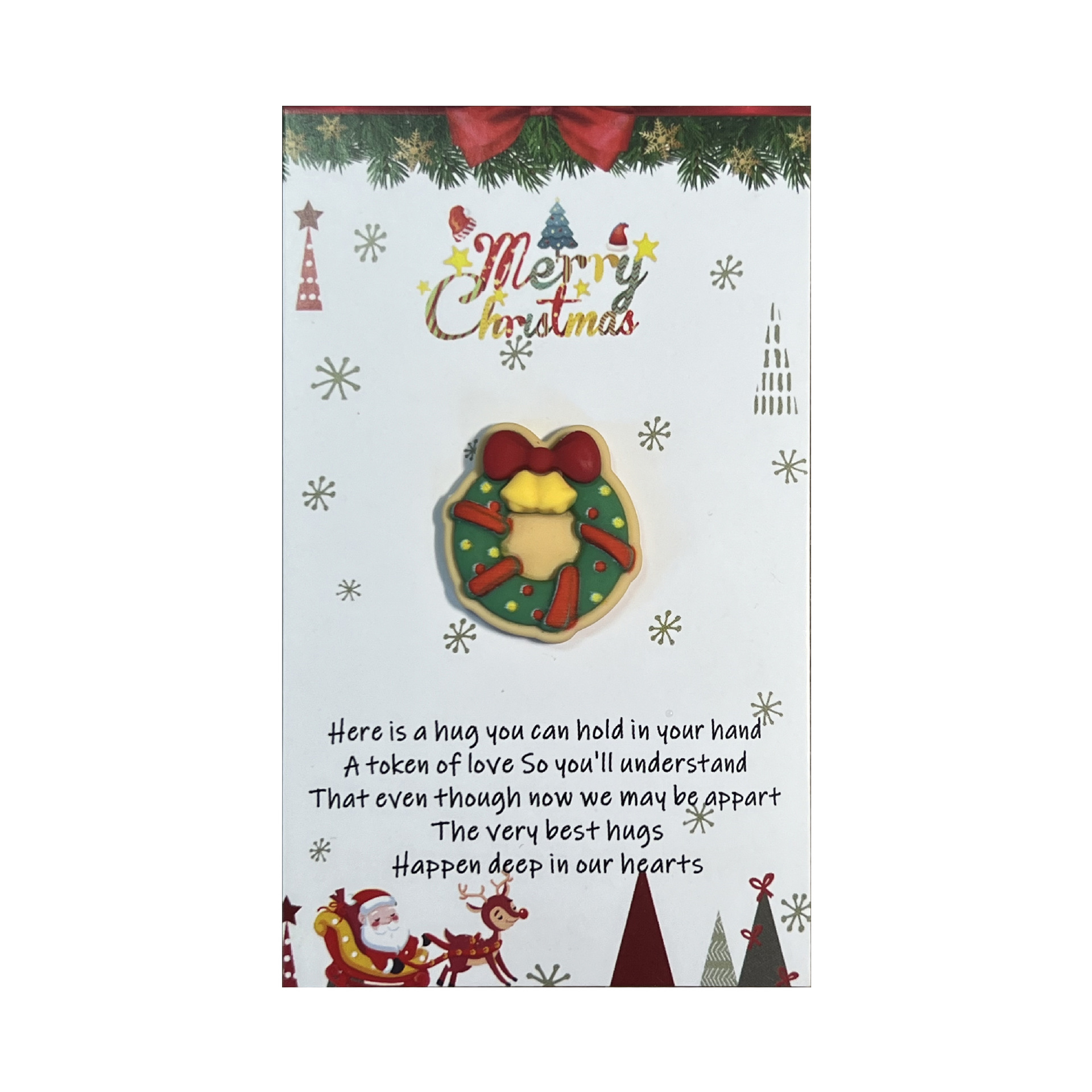 ChicSilver Greeting Card For Christmas-Style A