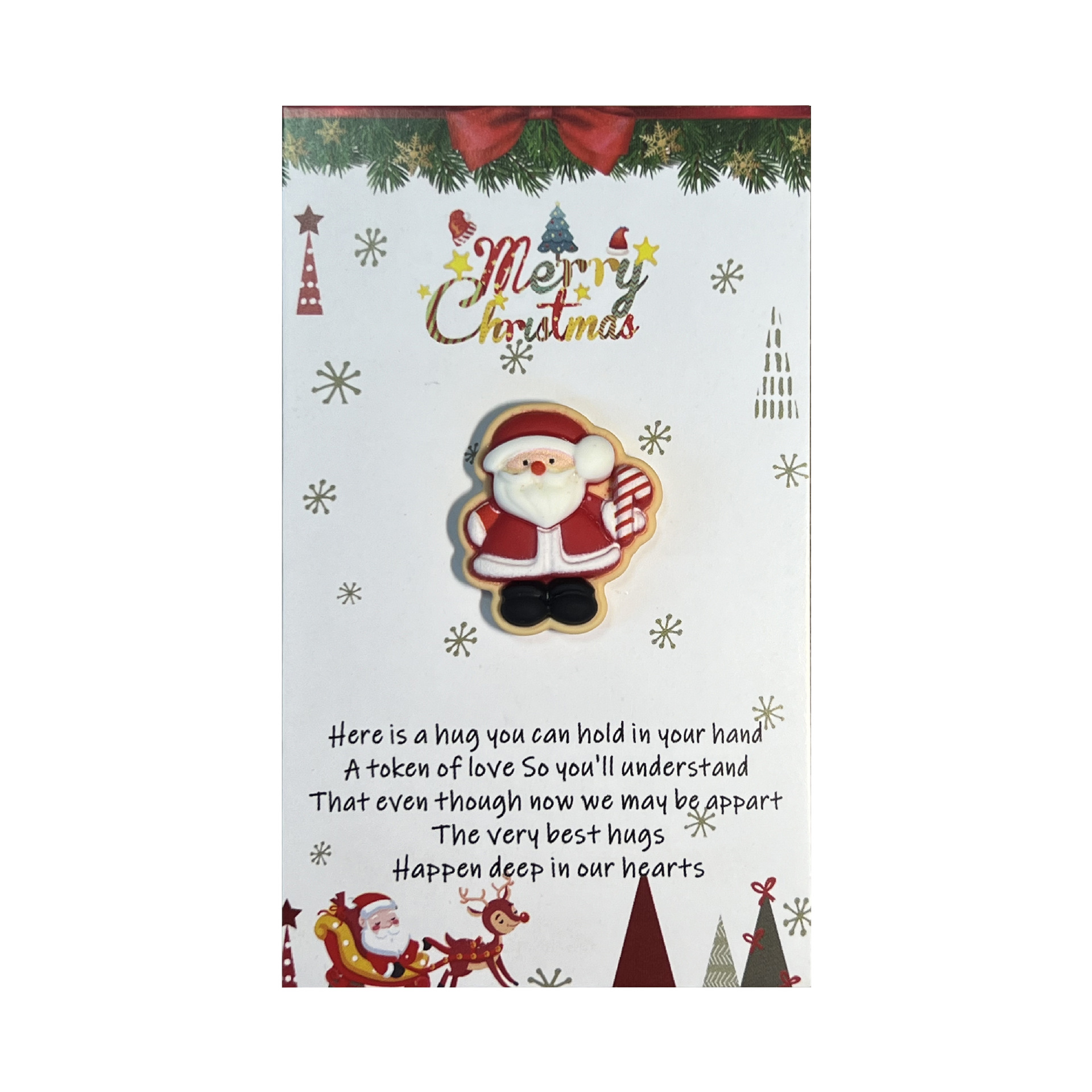 ChicSilver Greeting Card For Christmas-Style A
