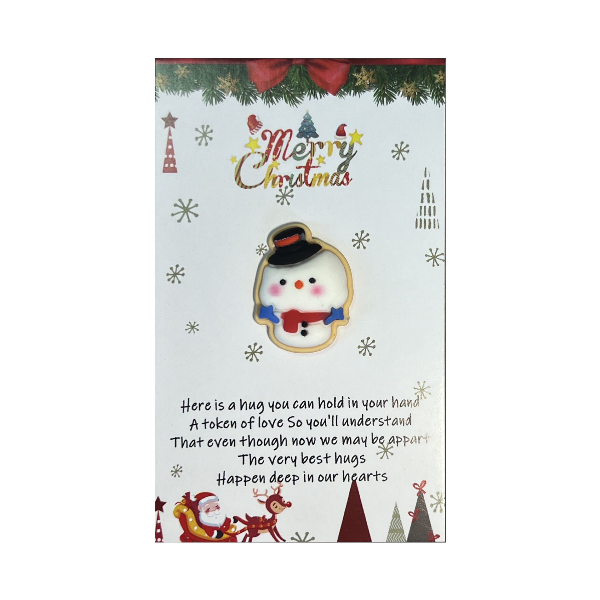 ChicSilver Greeting Card For Christmas-Style A