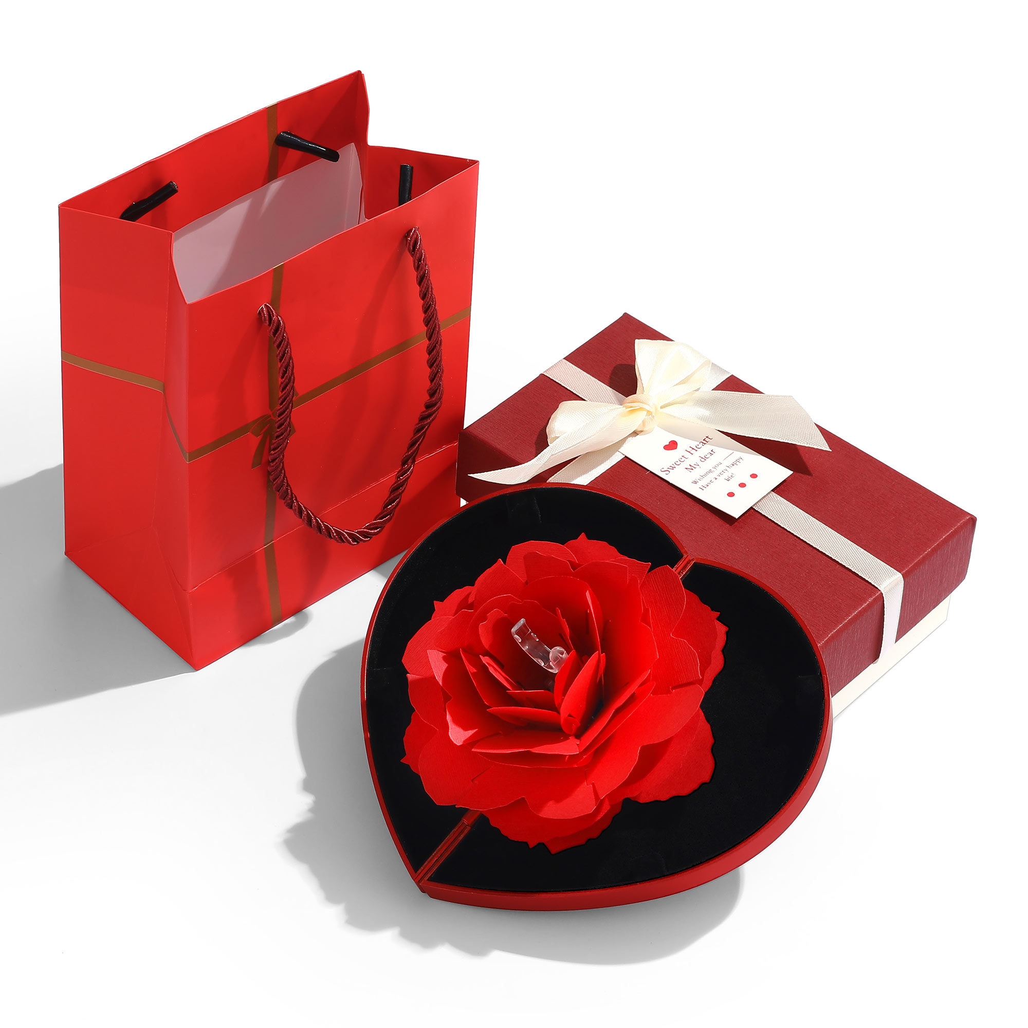ChicSilver Gift Packing Option-Rose Gift Box