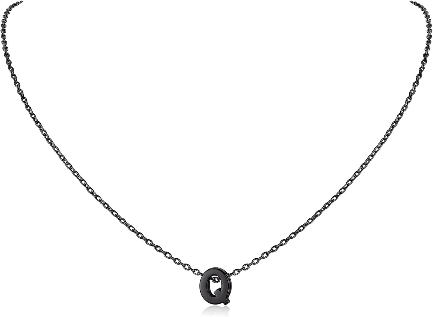 Initial Dainty Necklace for women, silver jewelry, A to Z  jewelry, gift idea