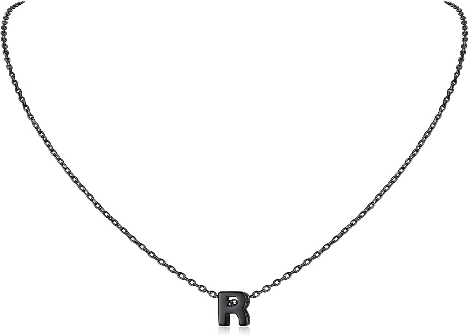 Initial Dainty Necklace for women, silver jewelry, A to Z  jewelry, gift idea