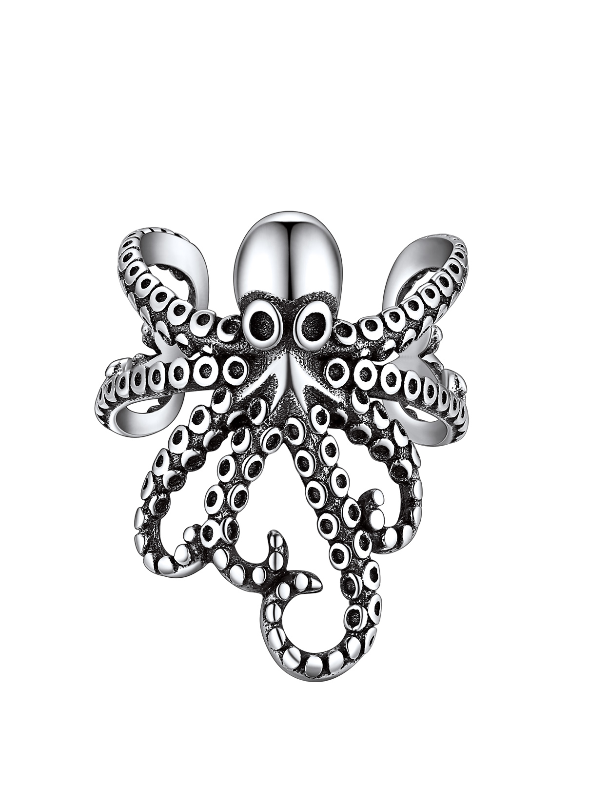 Octopus Retro Sea Monster Animal Cartilage Ear Cuff Earrings
