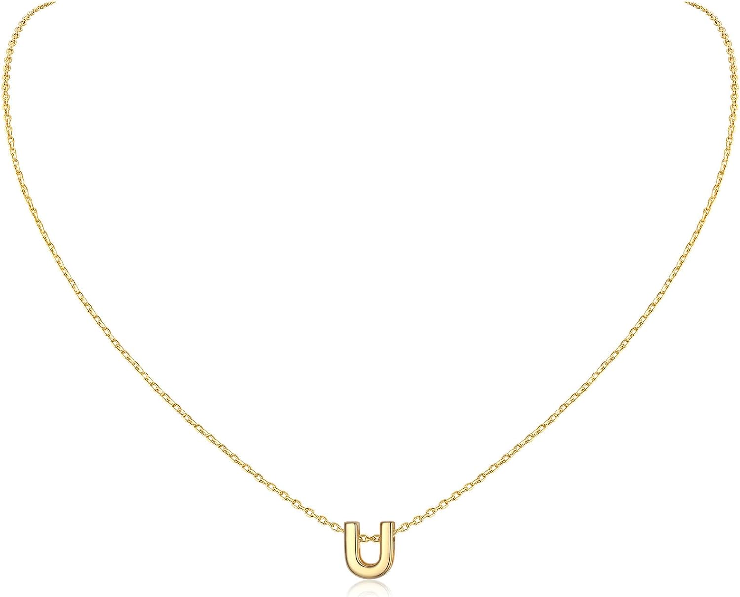 Initial Dainty Necklace for women, silver jewelry, A to Z  jewelry, gift idea