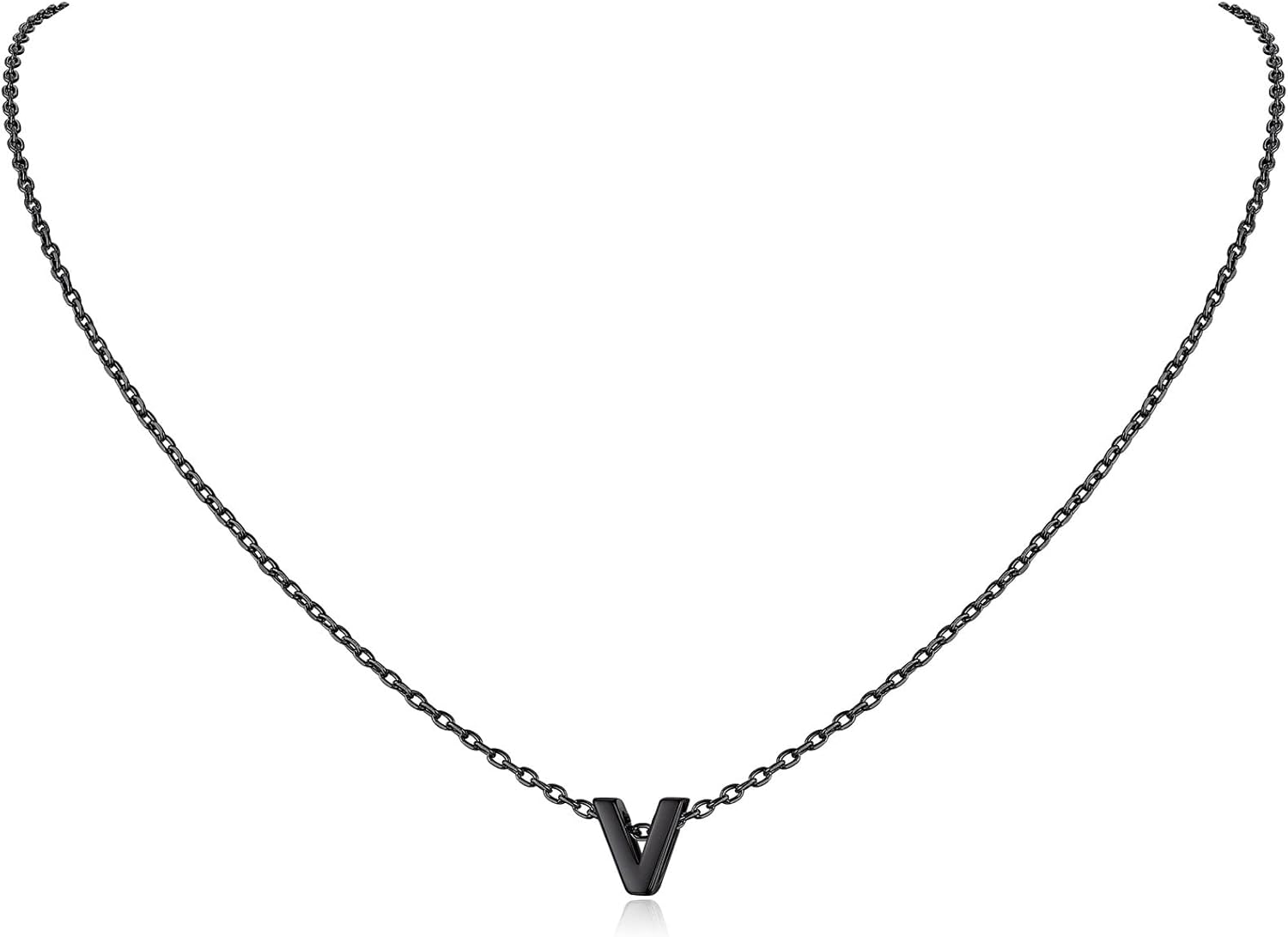 Initial Dainty Necklace for women, silver jewelry, A to Z  jewelry, gift idea