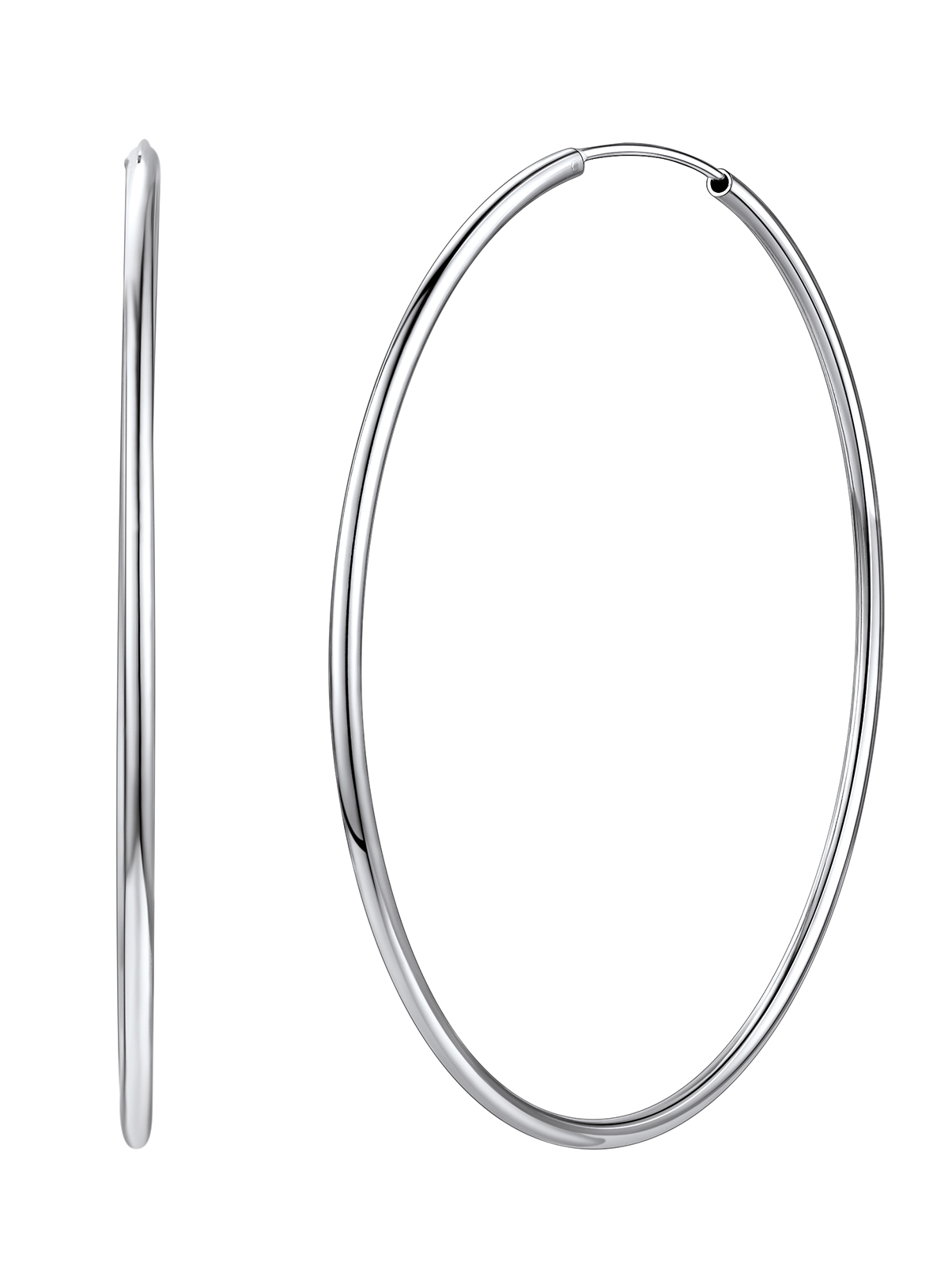 Lightweight Endless Hoop Earring