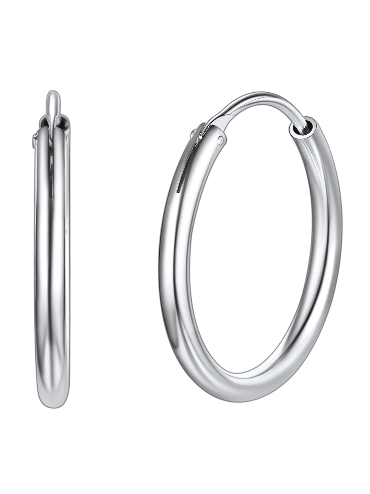 Lightweight Endless Hoop Earring