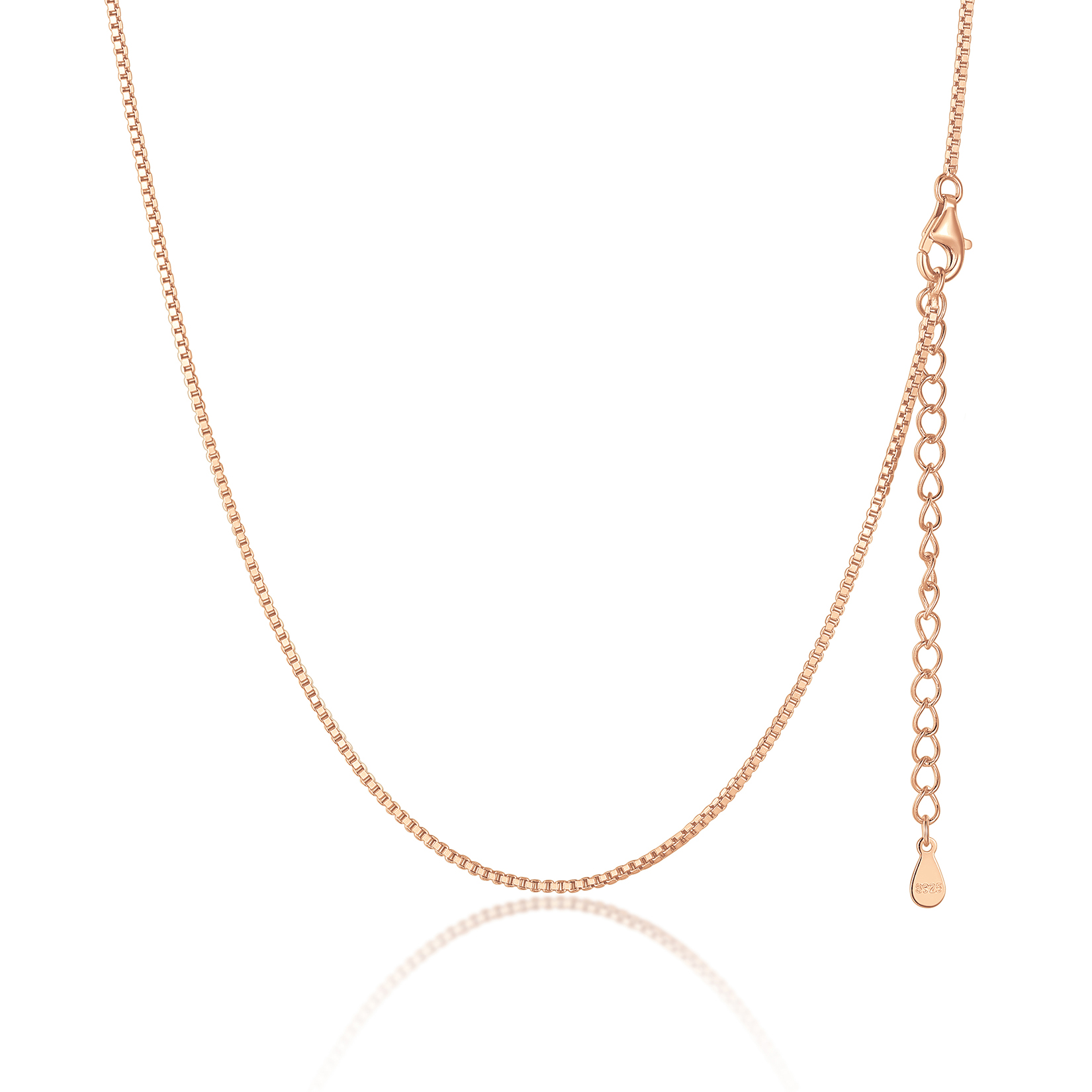 Thin Silver Cable Chain Necklace