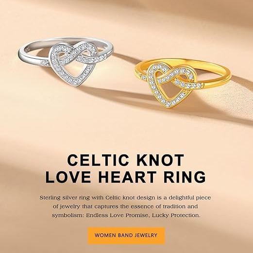 Cubic Zirconia Stackable Love Knot Promise Ring in Different Colors