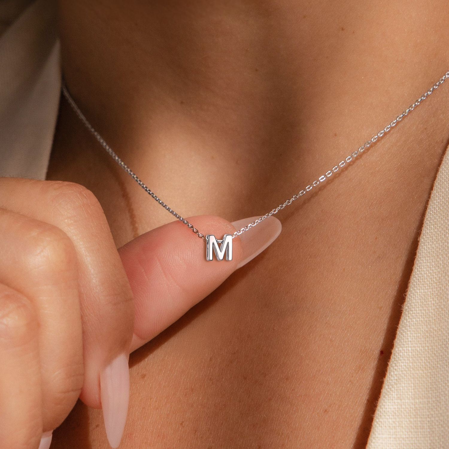 Initial Dainty Necklace