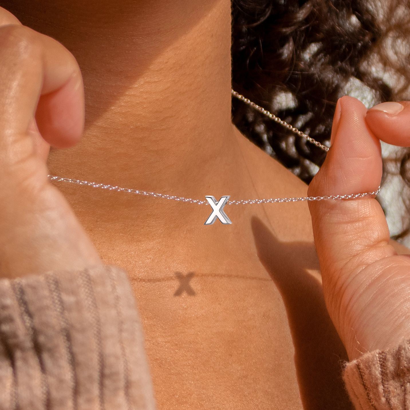 Initial Dainty Necklace