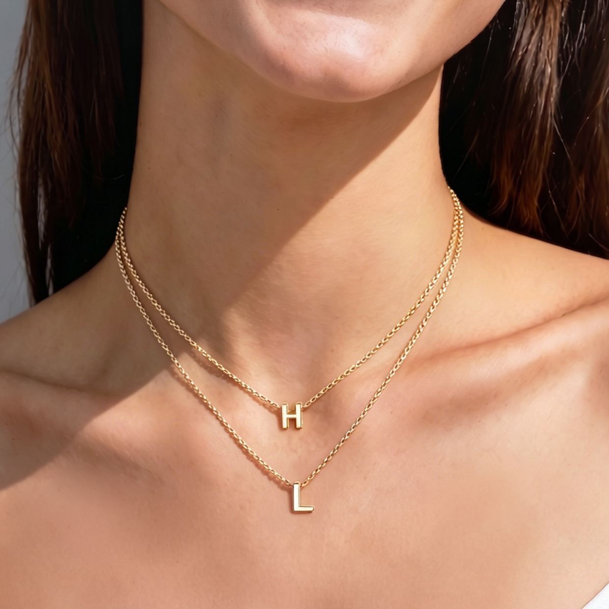 Initial Dainty Necklace