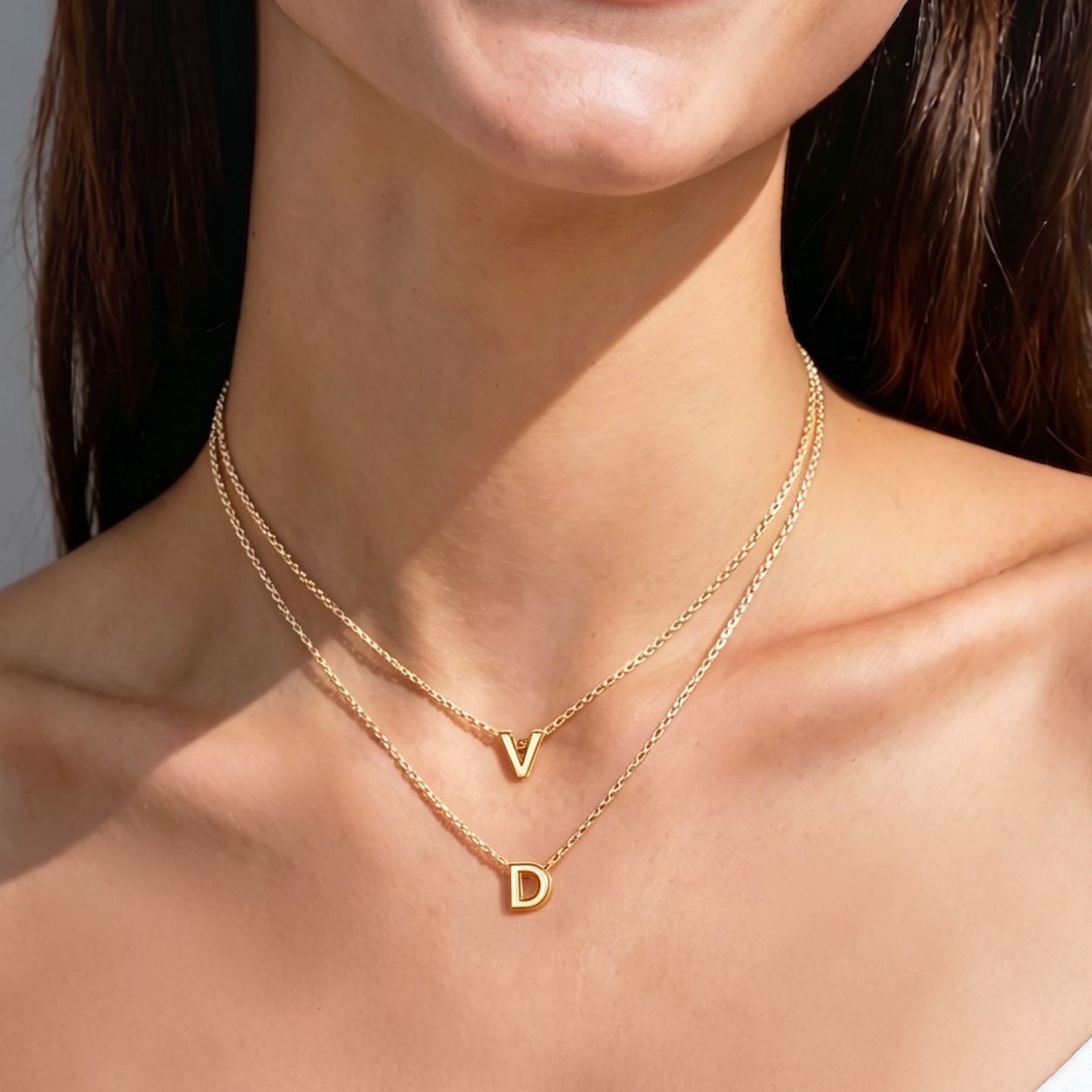 Initial Dainty Necklace