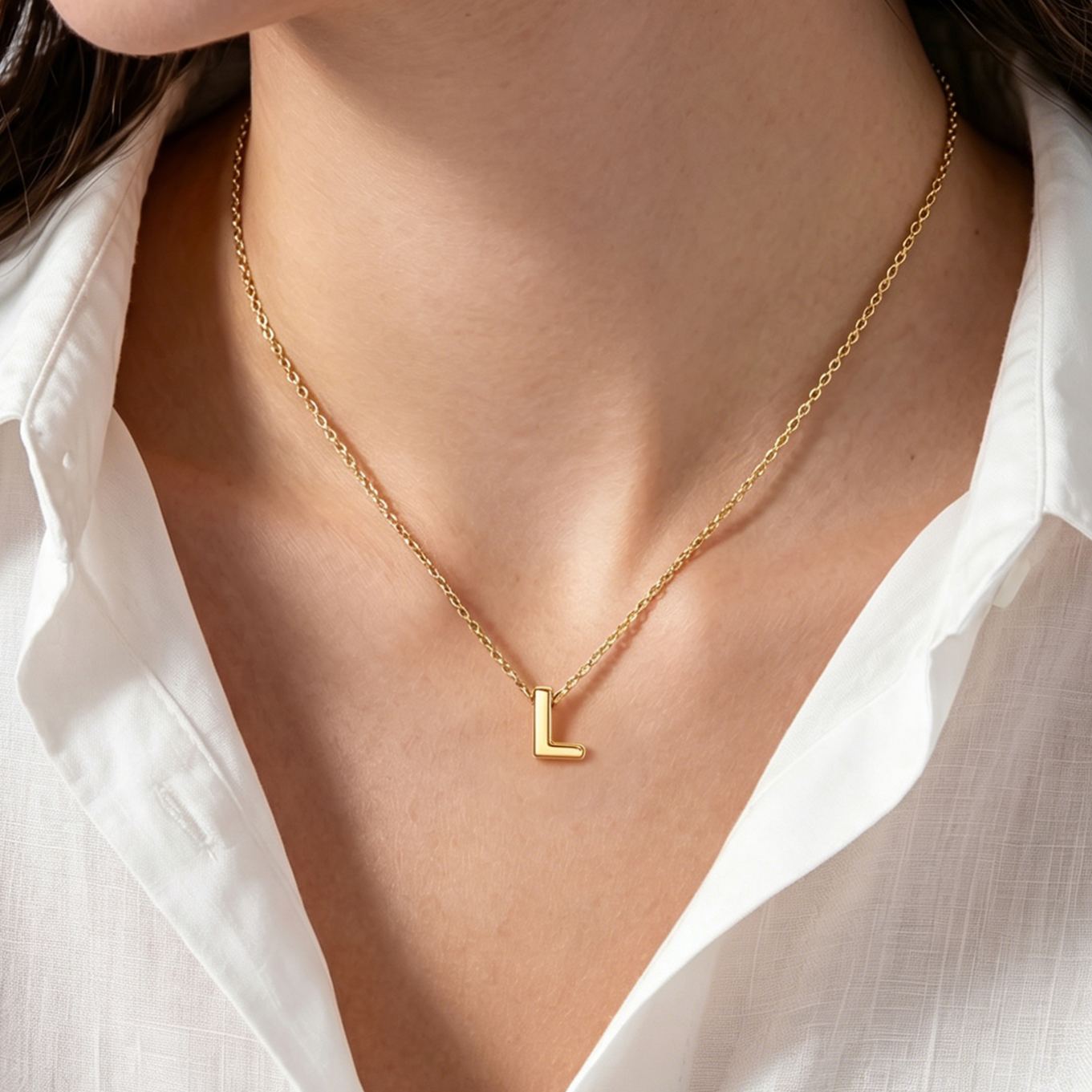 Initial Dainty Necklace