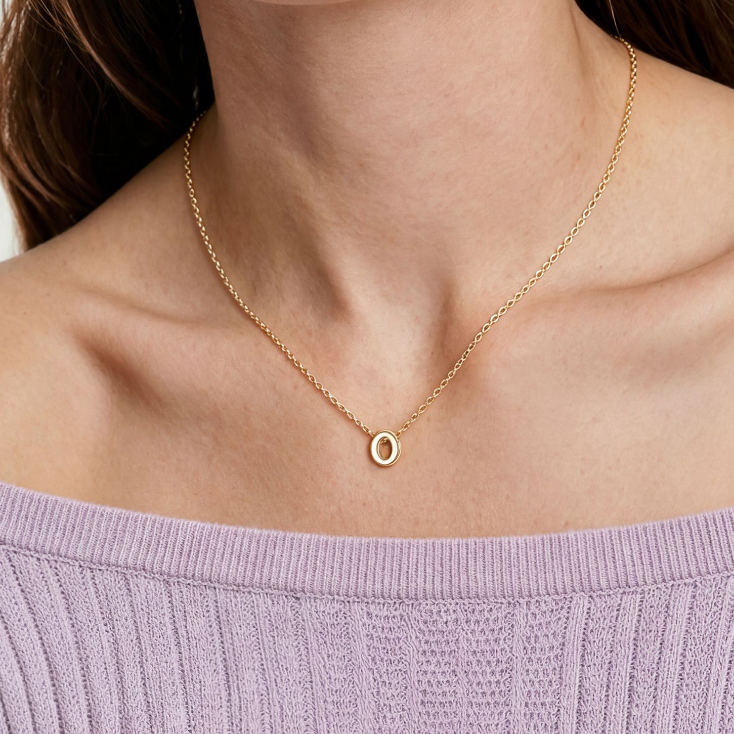 Initial Dainty Necklace