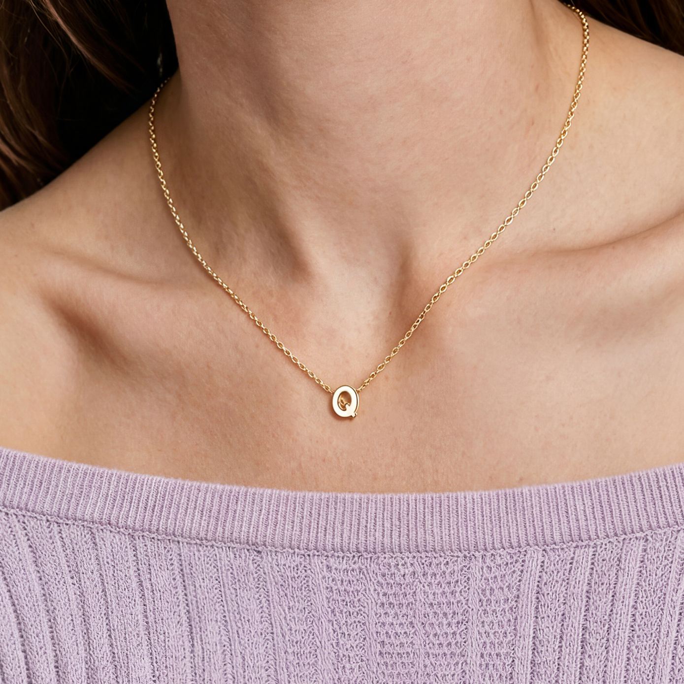 Initial Dainty Necklace