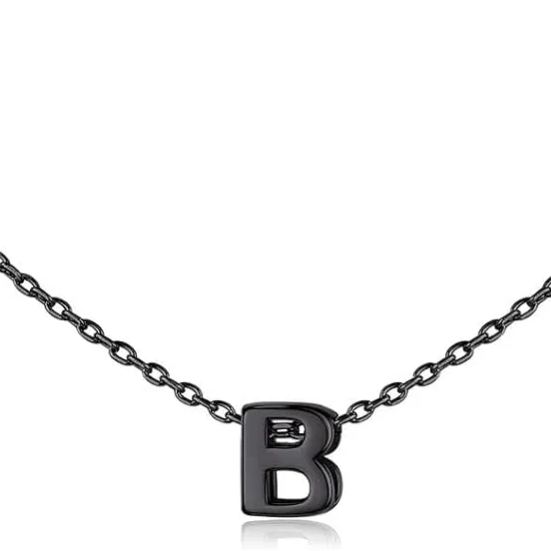 Initial Dainty Necklace for women, silver jewelry, A to Z  jewelry, gift idea