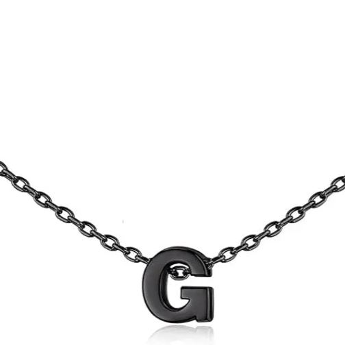 Initial Dainty Necklace for women, silver jewelry, A to Z  jewelry, gift idea