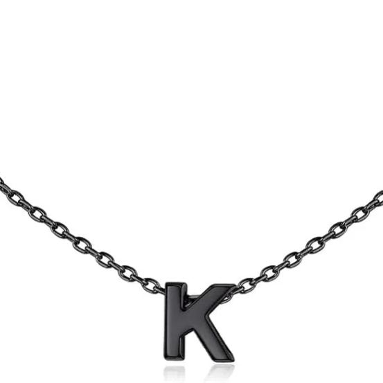 Initial Dainty Necklace for women, silver jewelry, A to Z  jewelry, gift idea