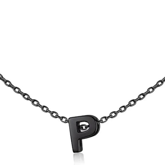 Initial Dainty Necklace for women, silver jewelry, A to Z  jewelry, gift idea