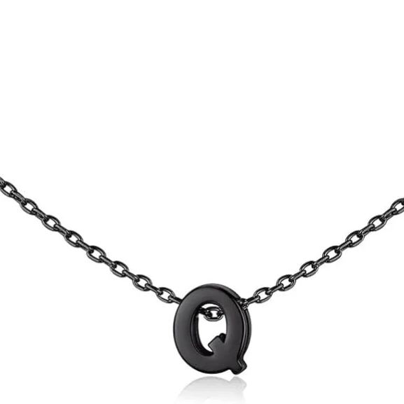 Initial Dainty Necklace for women, silver jewelry, A to Z  jewelry, gift idea