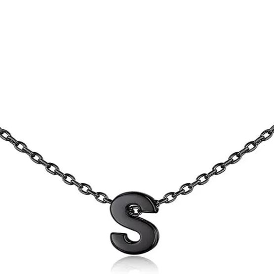Initial Dainty Necklace for women, silver jewelry, A to Z  jewelry, gift idea