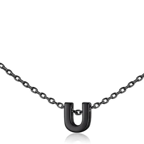 Initial Dainty Necklace for women, silver jewelry, A to Z  jewelry, gift idea