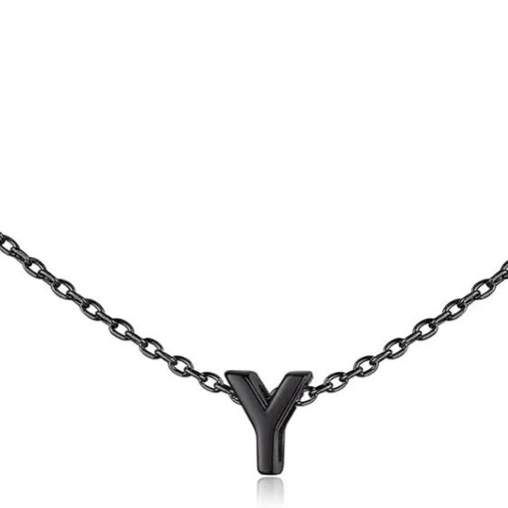 Initial Dainty Necklace for women, silver jewelry, A to Z  jewelry, gift idea