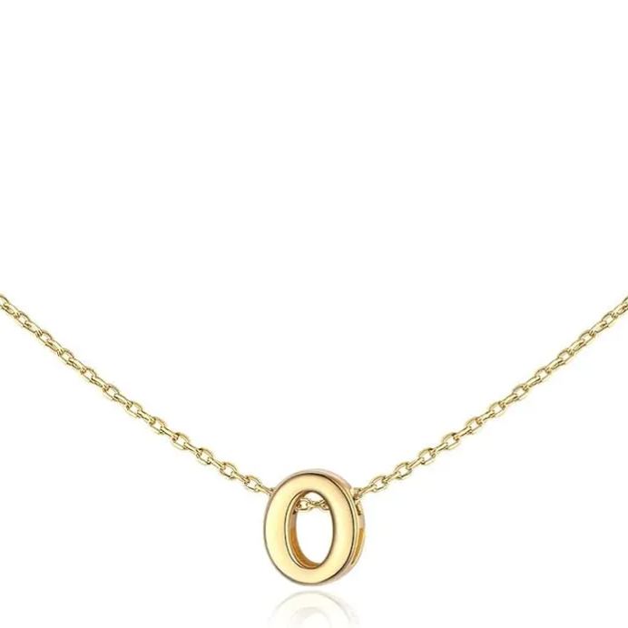Initial Dainty Necklace for women, silver jewelry, A to Z  jewelry, gift idea