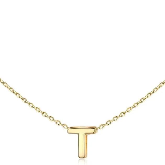 Initial Dainty Necklace for women, silver jewelry, A to Z  jewelry, gift idea