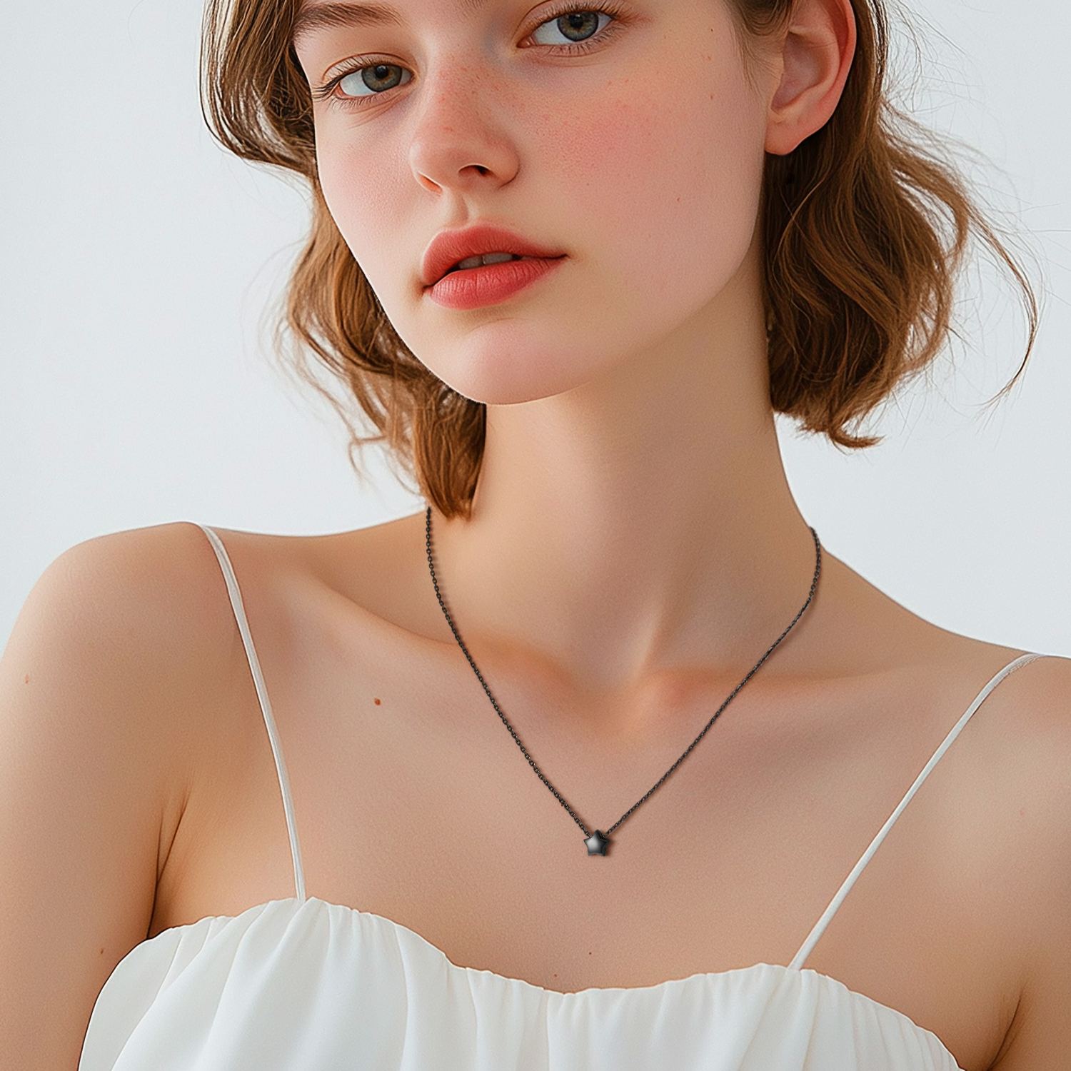 Star Dainty Pendant Necklace for Women