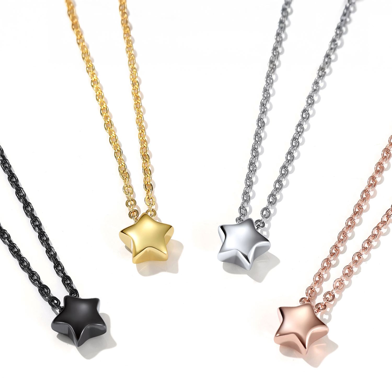 Star Dainty Pendant Necklace