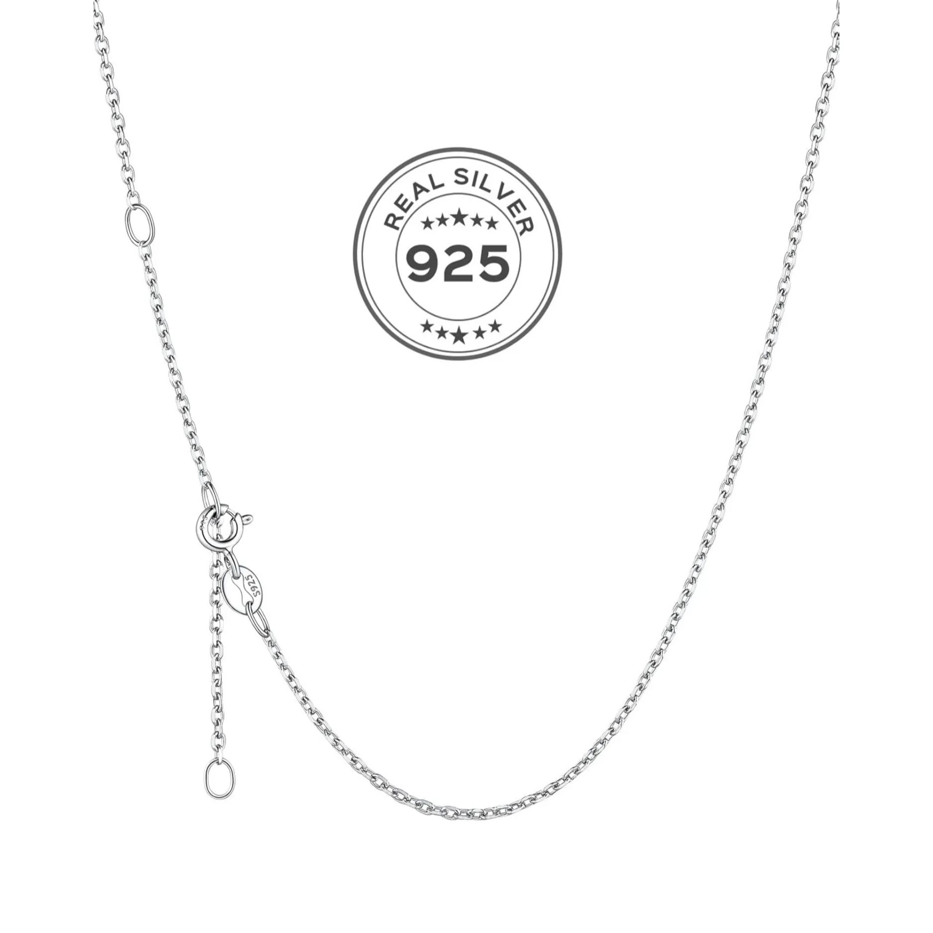 Sturdy Cable Link Dainty Chain Necklace