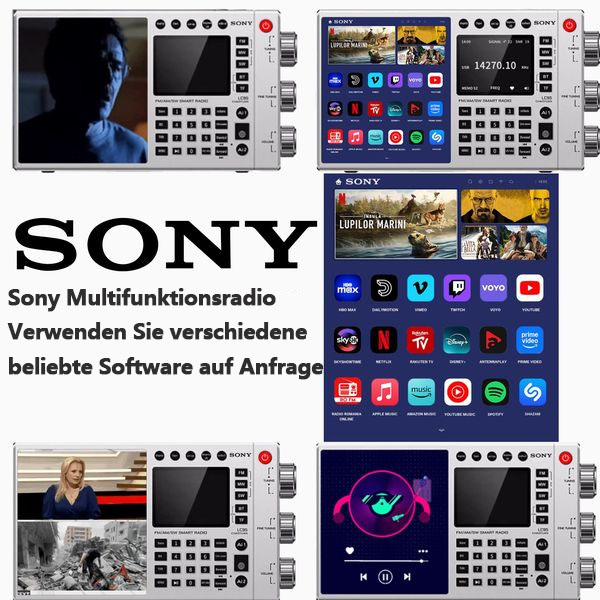 Neue Sony-Übertragung (Online-Film, Online-Musik, TV-Sender, Übertragung)