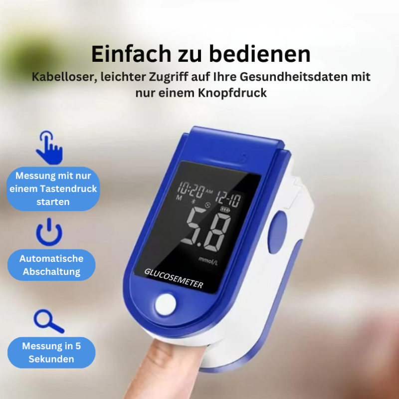 GlucoPulse® | Blutzuckerkontrolle – ohne Stechen