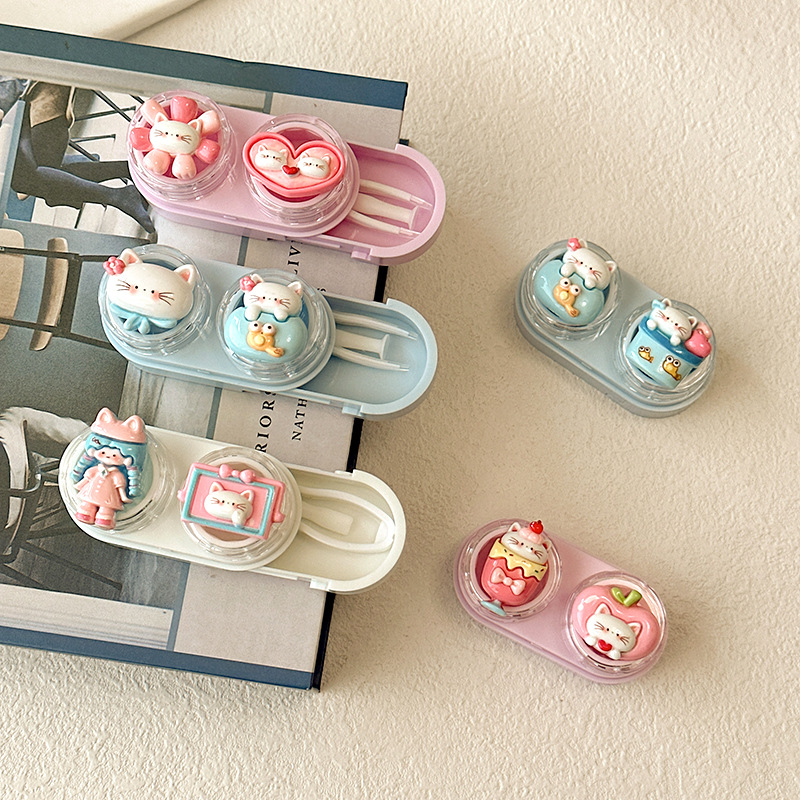 Cartoon Drawer Contact Lens Case 1 PCS