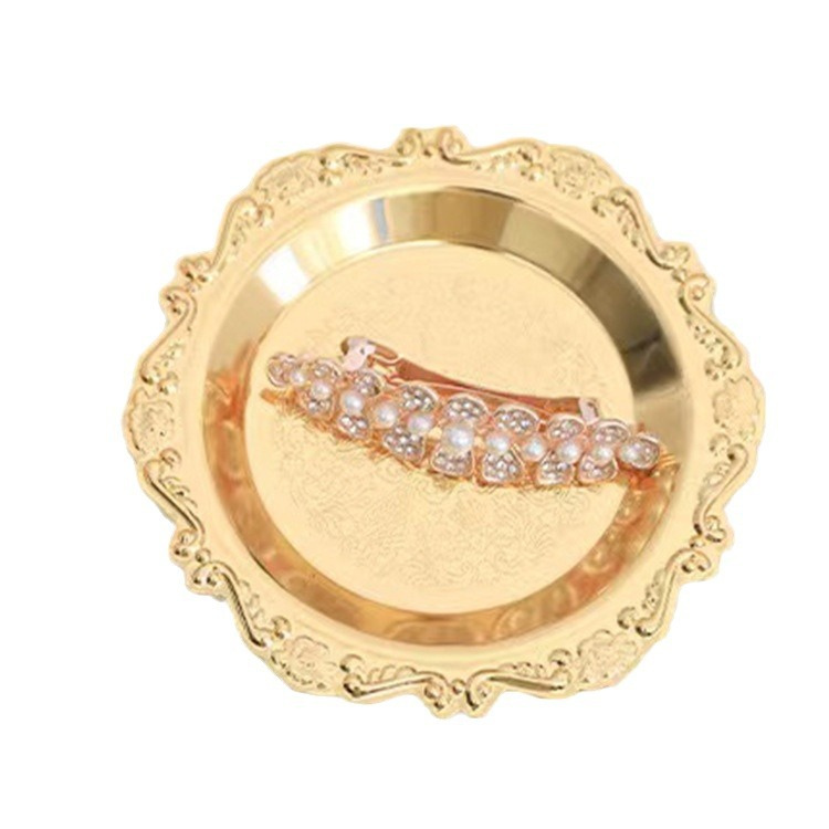 Metal Embossed Vintage Alloy Tray