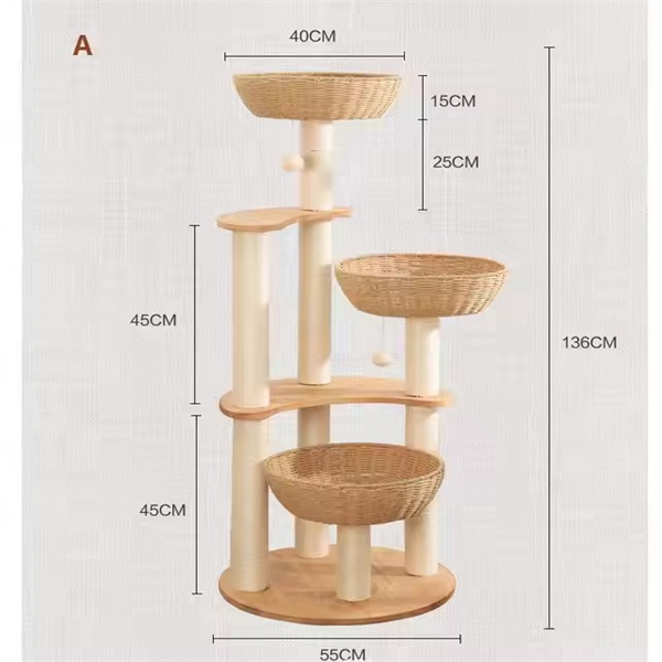 Pet Accessories Pet Cats Tree Cat Tower for Cat