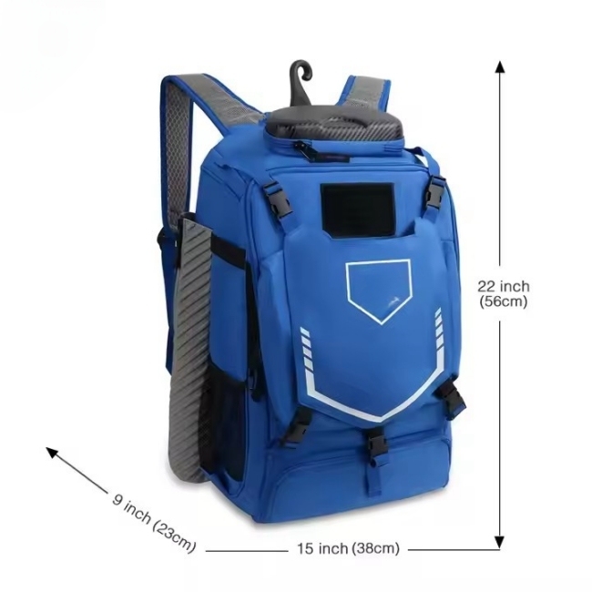 Baseball Bag Sports Softball Bat Backpack Pack with Shoe Compartment