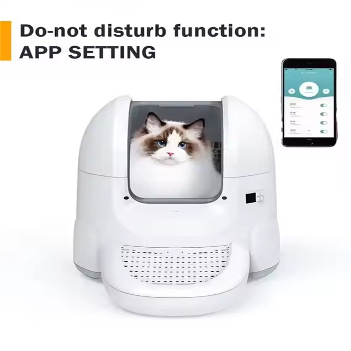 Luxury Large Smart Cat Toilet Self Cleaning Automatic Cat Litter Box