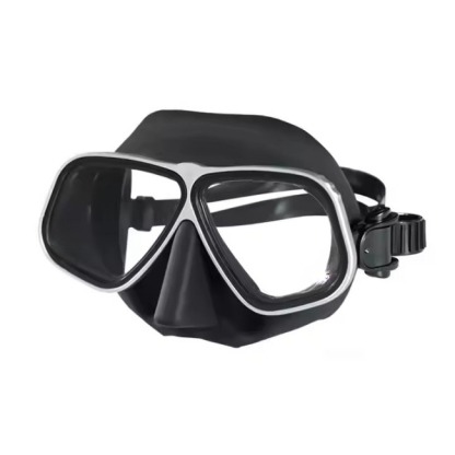 Wide View Aluminium Alloy Snorkeling Freedive Mask Diving Mask