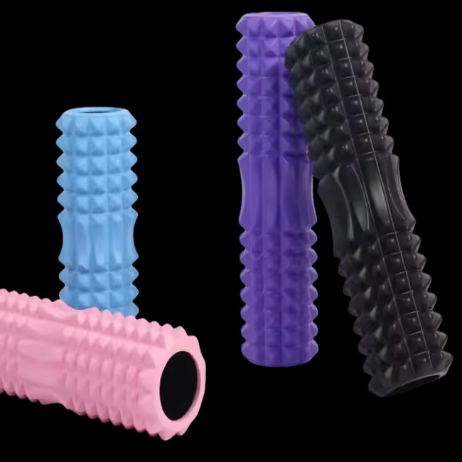Eva Cork Massage Hollow High Density Electric Mini Solid Massage Gym Yoga Vibrating Foam Roller